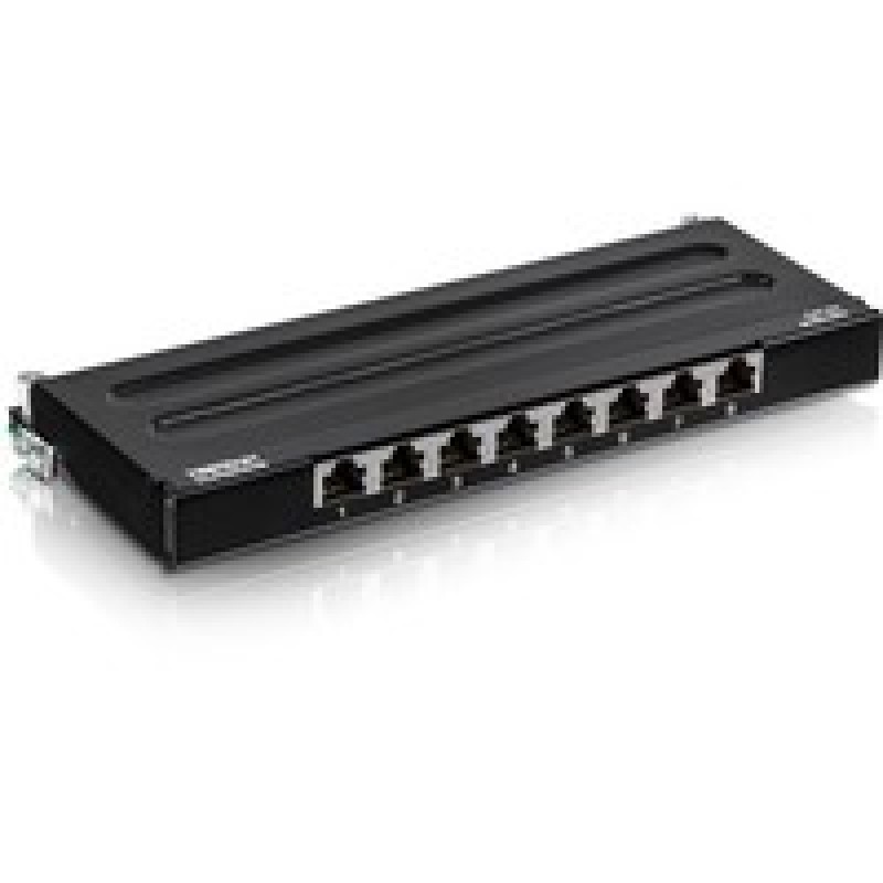 TRENDnet 8-Port CAT6A Shielded Wall/Mount Patch Panel