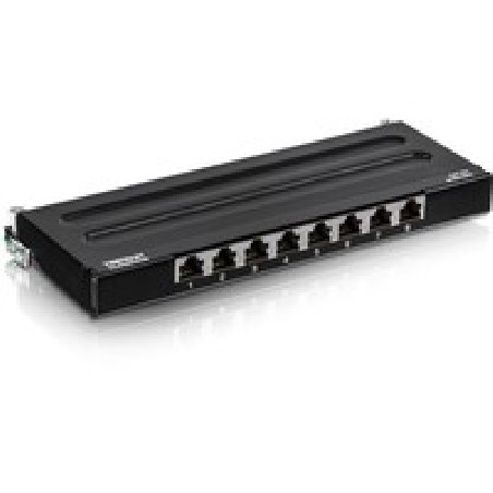 TRENDnet 8-Port CAT6A Shielded Wall/Mount Patch Panel