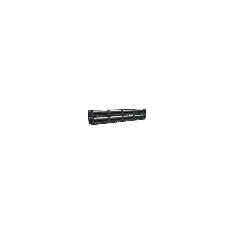 CAT6 48-PORT/UNSHIELDED PATCH PANEL