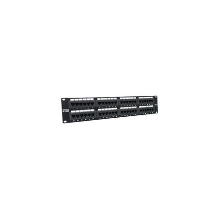 CAT6 48-PORT/UNSHIELDED PATCH PANEL