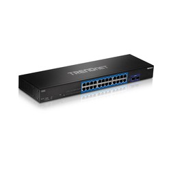 24-PORT GIGABIT SWITCH/WITH 2X10G SFP+ SLOTS