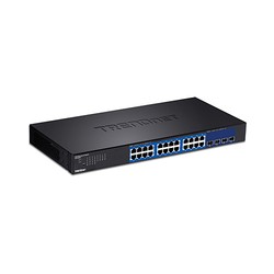 24-PORT GIGABIT WEB SMART/4 X 10G SFP+ SLOTS