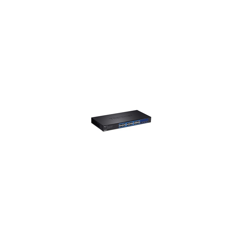 24-PORT GIGABIT WEB SMART/4 X 10G SFP+ SLOTS