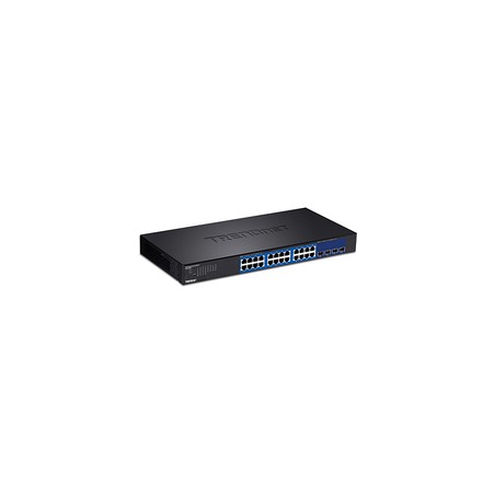 24-PORT GIGABIT WEB SMART/4 X 10G SFP+ SLOTS