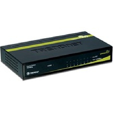 TRENDnet 8-Port Gigabit Greennet Switch//W Metal Case