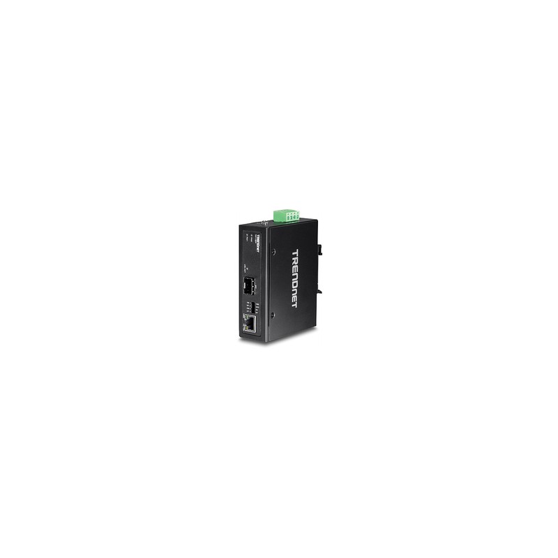 TRENDnet Hardened Industrial/100/1000BASE-T TO SFP Mediaconv.