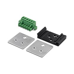 6-PORT HARD. IND. GBIT SWITCH/5 GBIT/1 SHARED SFP/1 DEDICATED