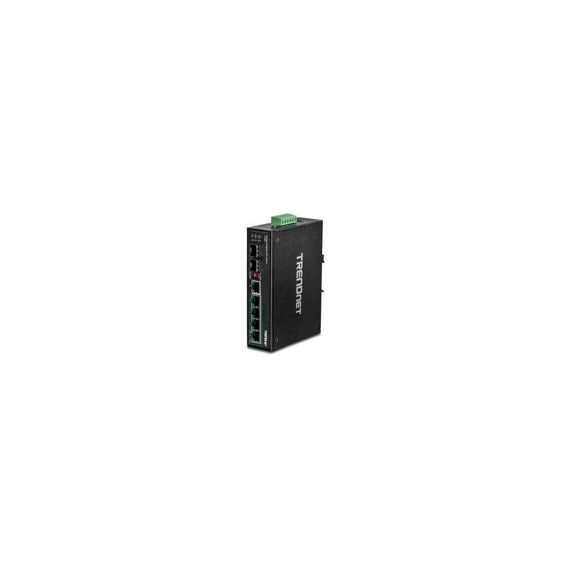 6-PORT HARDENED INDUSTRIAL/GIGABIT POE+ SWITCH