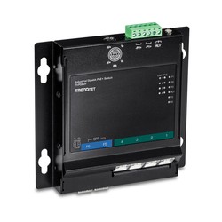 TRENDnet 6-Port Industrial Gigabit PoE+/Wall-Mounted FAS