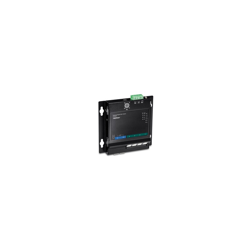 TRENDnet 6-Port Industrial Gigabit PoE+/Wall-Mounted FAS