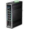 TRENDnet 12PORT Hardened Indust Gigabit/PoE+ Layer 2+ MND DIN-Rail Switc