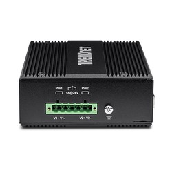 6-PORT HARDENED INDUSTRIAL GIGA/ULTRA POE+ SWITCH 5 GIGABIT