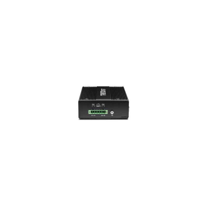 TRENDnet 6-Port Hardened Industrial Giga/Ultra PoE+ Switch 5 Gigabit