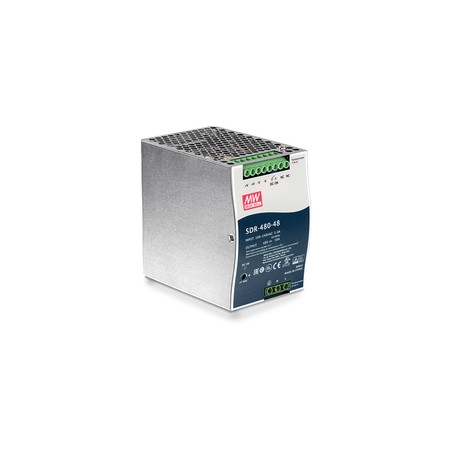 TRENDnet 48V 480W DIN-Rail Power Supply/Output Industrial