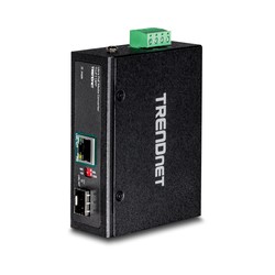 TRENDnet Hardened Industr SFP TO Gigabit/UPOE Media Converter