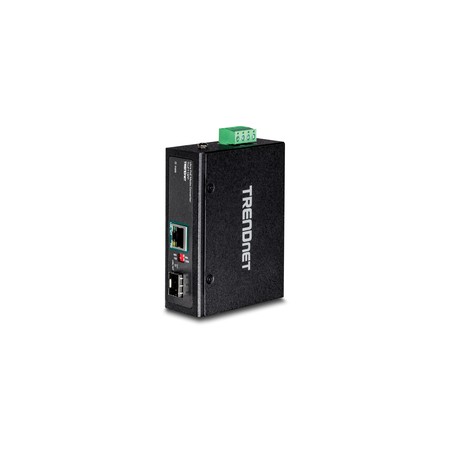TRENDnet Hardened Industr SFP TO Gigabit/UPOE Media Converter