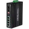 6-PORT HARDENED INDUSTRIAL GIGA/POE+ SWITCH /W 2 SFP
