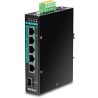 6PORT HARDENED INDUST GIGABIT/POE+ LAYER 2 MND DIN-RAIL SWITCH