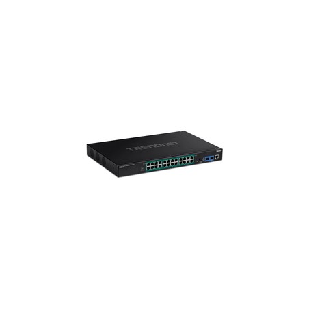 26-PORT INDUSTRIAL GIGABIT L2/MGD POE+ RACKMOUNT SWITCH