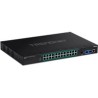 TRENDnet 26-Port Industrial Gigabit L2/Mgd PoE+ Rackmount Switch