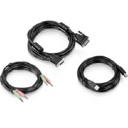 TRENDnet 15 FT. DVI-I USB And Audio/KVM Cable Kit