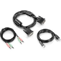 TRENDnet 6 FT. DVI-I USB And Audio/KVM Cable Kit