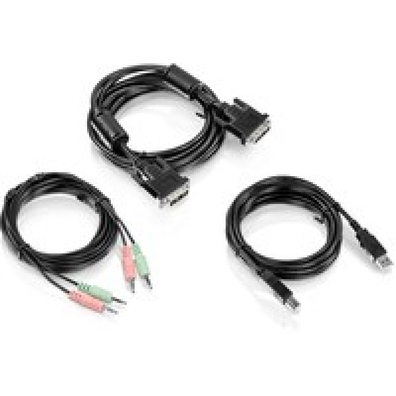 TRENDnet 10 FT. DVI-I USB And Audio/KVM Cable Kit