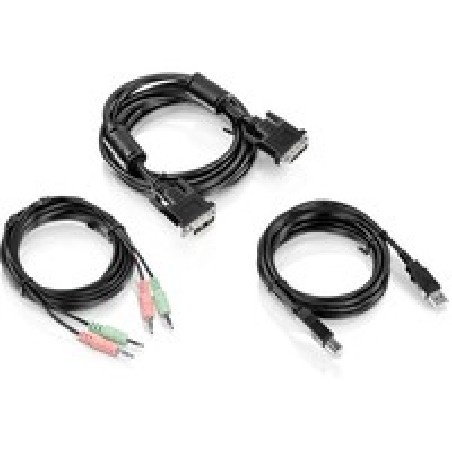 TRENDnet 10 FT. DVI-I USB And Audio/KVM Cable Kit