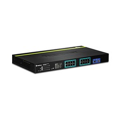 16X GIGABIT WEB SMART POE+/SWITCH 2X SHARED MINI-GBIC