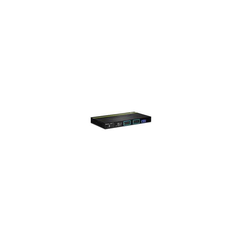 16X GIGABIT WEB SMART POE+/SWITCH 2X SHARED MINI-GBIC