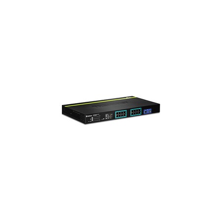 16X GIGABIT WEB SMART POE+/SWITCH 2X SHARED MINI-GBIC
