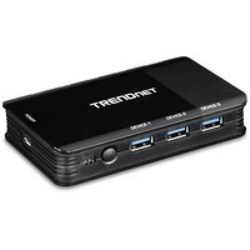 TRENDnet 4 Computer 4 Port/USB 3.1 Sharing Switch