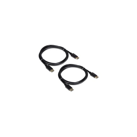 6 FT. DISPLAYPORT 1.2 CABLE/2 PACK