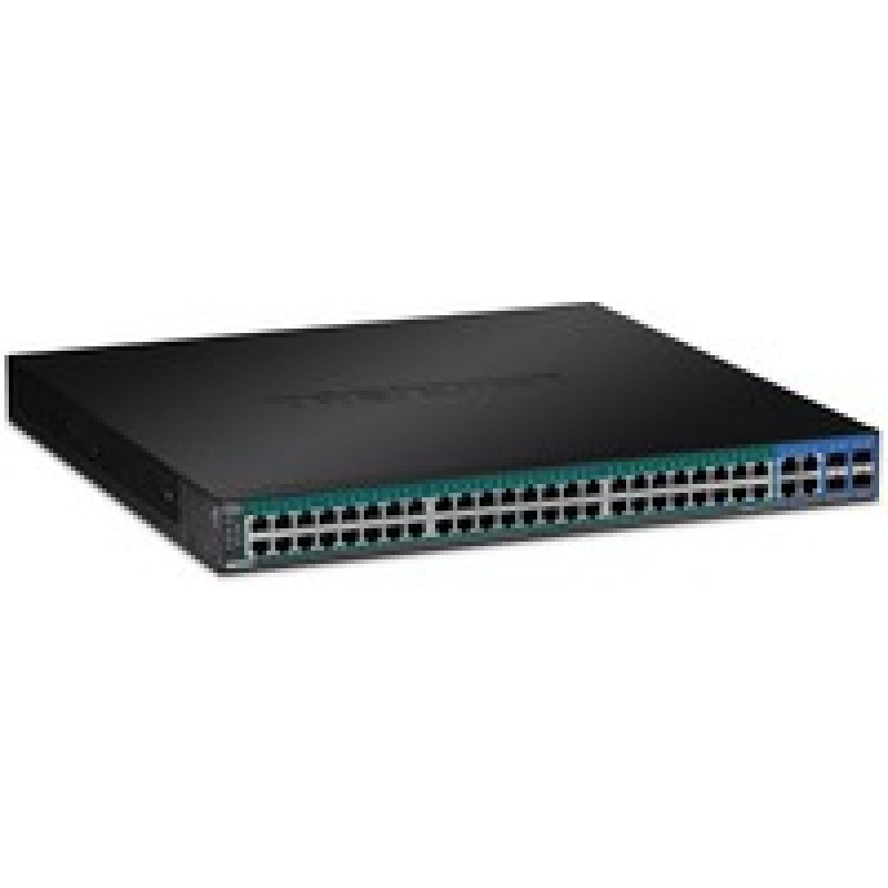 TRENDnet 52-Port Gigabit Web Smart/PoE+ Switch (740W)