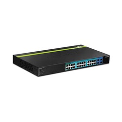 28-PORT WEB SMART POE+ SWITCH/(185W) GIGABIT