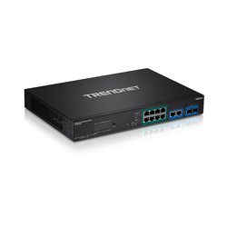 12-PORT GIGABIT POE+ SMART/SURVEILLANCE SWITCH