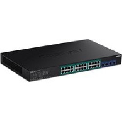TRENDnet 28-Port Gigabit Web Smart PoE+/Switch With 10G SFP+ Slots