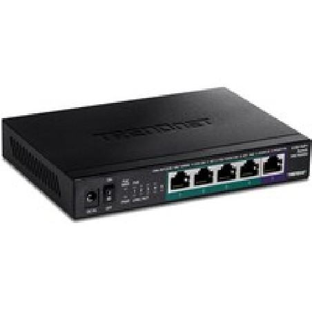 TRENDnet 5-Port Unmanaged/2.5G PoE+ Switch