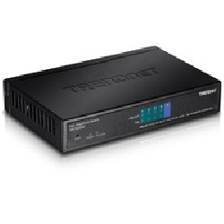 TRENDnet 5-Port Gigabit Edgesmart/PoE+ Switch (31W)