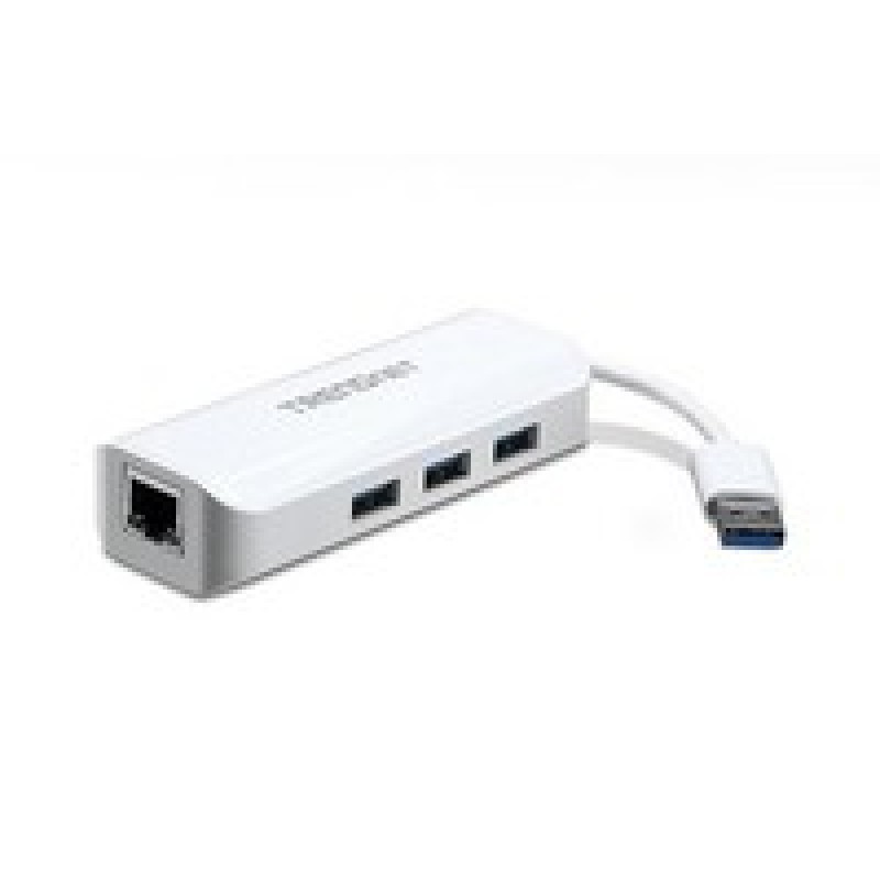 TRENDnet USB 3.0 TO GB Ethernet Adap./+ USB Hub