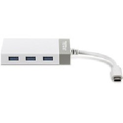 TRENDnet USB-C TO Gigabit Ethernet Adapt/+ USB Hubtba