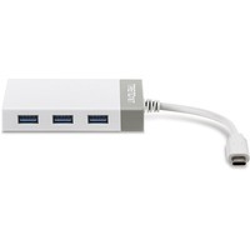 TRENDnet USB-C TO Gigabit Ethernet Adapt/+ USB Hubtba