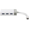 USB-C TO GIGABIT ETHERNET ADAPT/+ USB HUBTBA