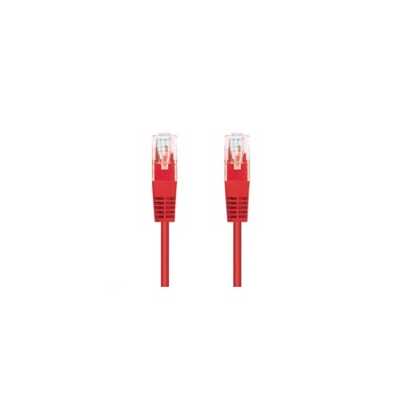 C-TECH kabel patchcord Cat5e, UTP, červený, 5m