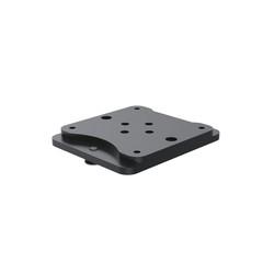 Ergonomic Solutions Spacepol Tabprint Curve Flat/Mount Black