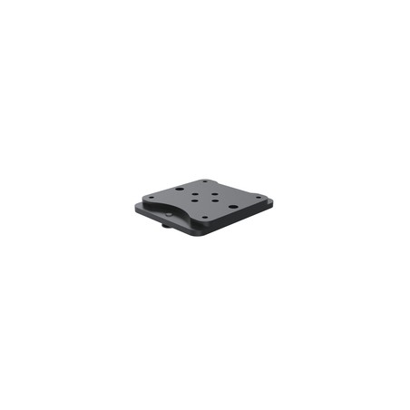 Ergonomic Solutions Spacepol Tabprint Curve Flat/Mount Black