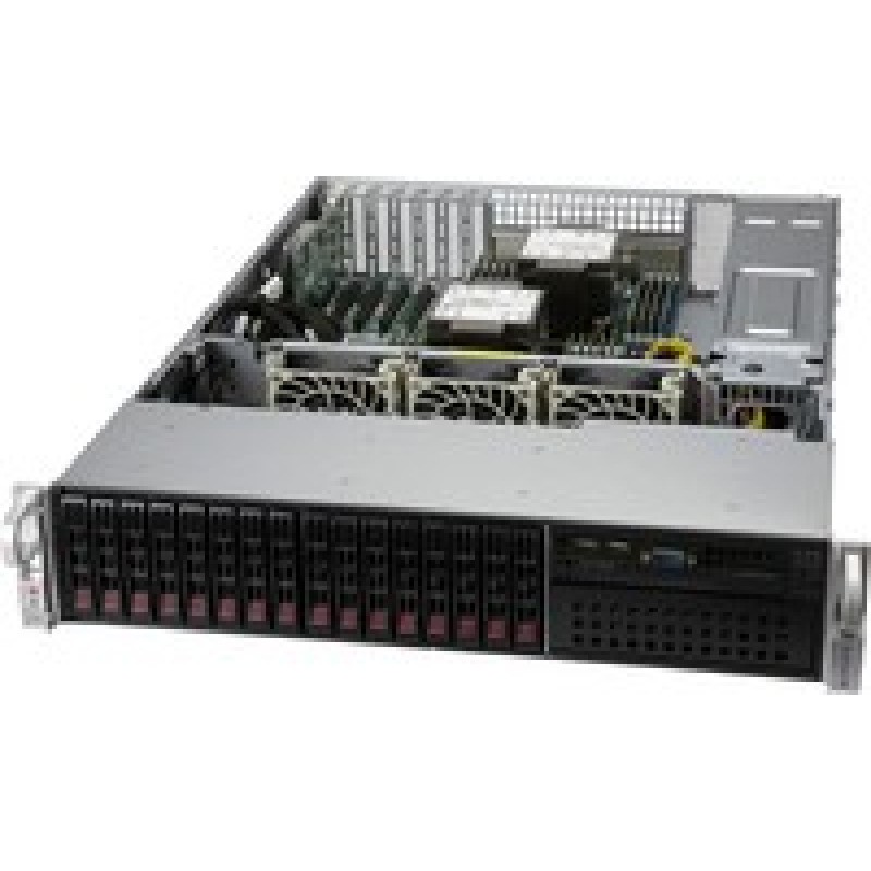 Supermicro 2U Bare LGA-4189 3RD Gen 16X2.5/18XRAM 5XPCI-E 2X1GB I350 1200W