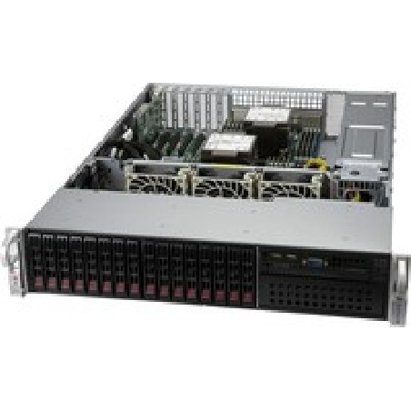 Supermicro 2U Bare LGA-4189 3RD Gen 16X2.5/18XRAM 5XPCI-E 2X1GB I350 1200W