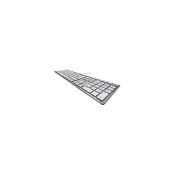 CHERRY KC 6000 SLIM SILVER/CORDED KEYBOARD USB FRENCH