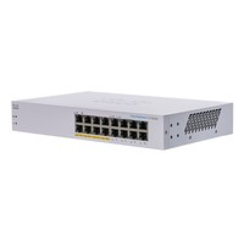 Cisco CBS110 Unmanaged 16-Port GE/Partial PoE